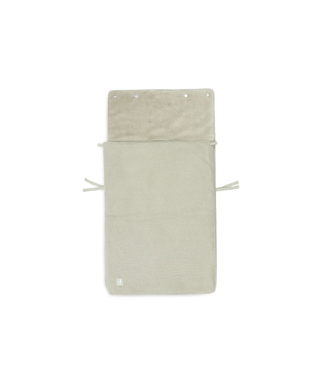 Fußsack gruppe 0+ 3/5 Punkte Basic Knit - Olive Green