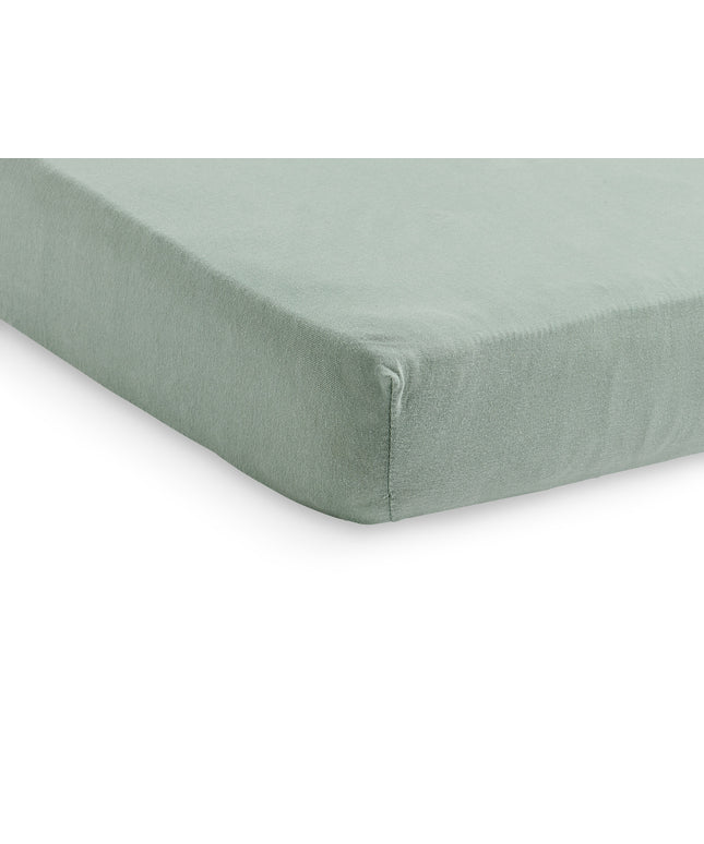 Spannbettlaken Jersey 60x120cm - Ash Green