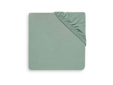Spannbettlaken Jersey 60x120cm - Ash Green
