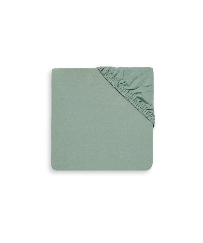 Spannbettlaken Jersey 60x120cm - Ash Green