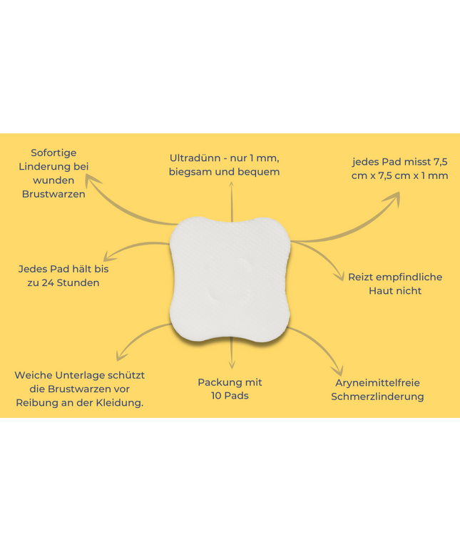 Hydrogel-Brustpads-10er-Pack