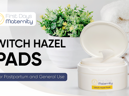 Witch Hazel Pads- Natural postpartum care with witch hazel- 40 pads