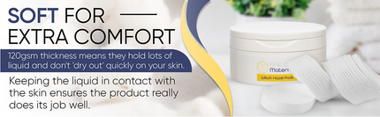 Witch Hazel Pads- Natural postpartum care with witch hazel- 40 pads