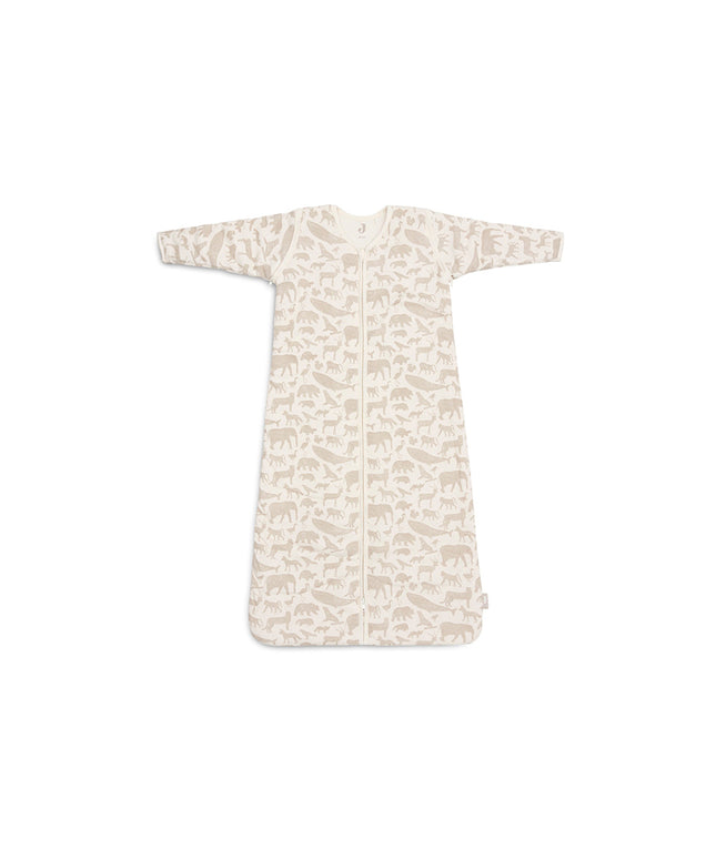Baby Schlafsack mit Abnehmbaren Ärmeln 90cm Animals - Nougat