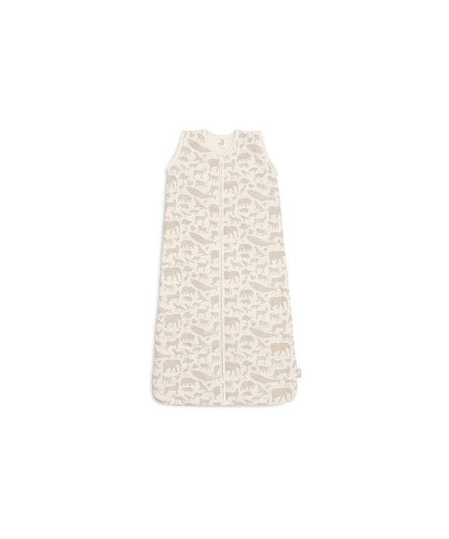 Baby Schlafsack mit Abnehmbaren Ärmeln 90cm Animals - Nougat