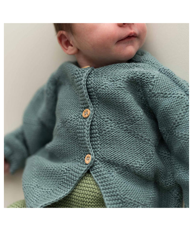 Diamant-Jacke Jeans 0-3 Monate