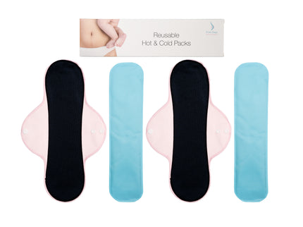 Reusable Hot & Cold Gel Packs - Pack of 2