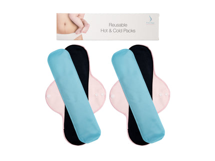 Reusable Hot & Cold Gel Packs - Pack of 2