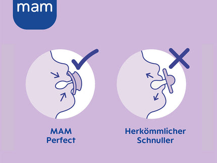 MAM Perfect Silikon 0-6 blue
