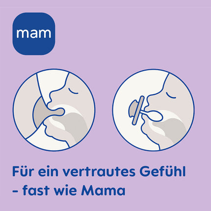 MAM Perfect Silikon 0-6 blue
