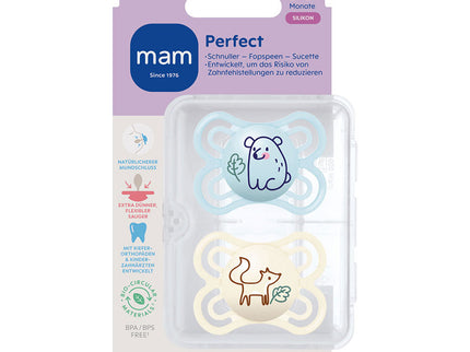 MAM Perfect Silikon 0-6 blue