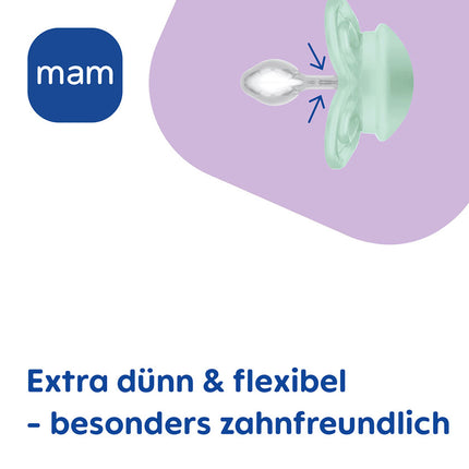 MAM Perfect Silikon 0-6 blue