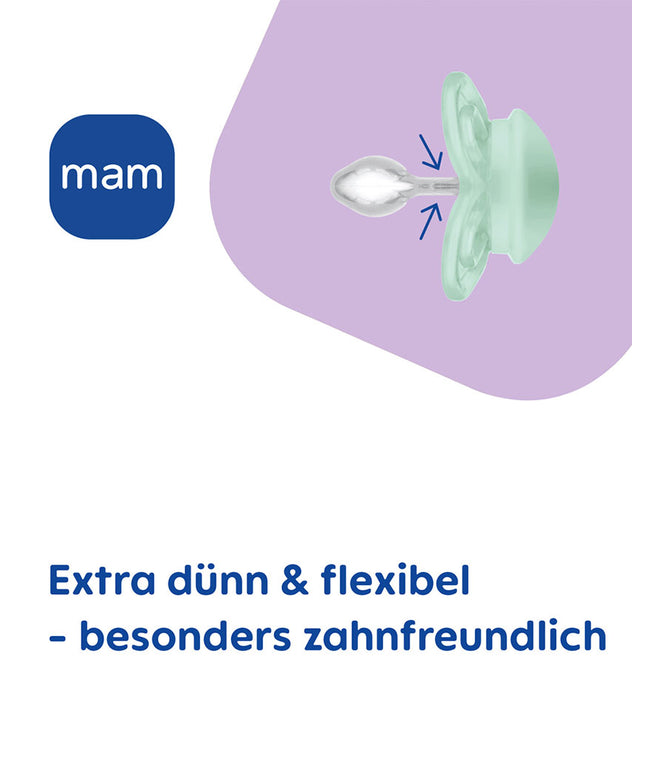 MAM Perfect Silikon 0-6 blue
