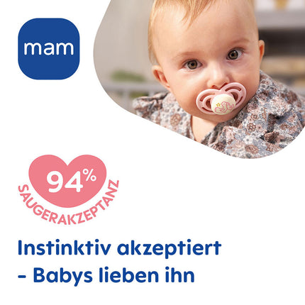 MAM Perfect Silikon 0-6 blue