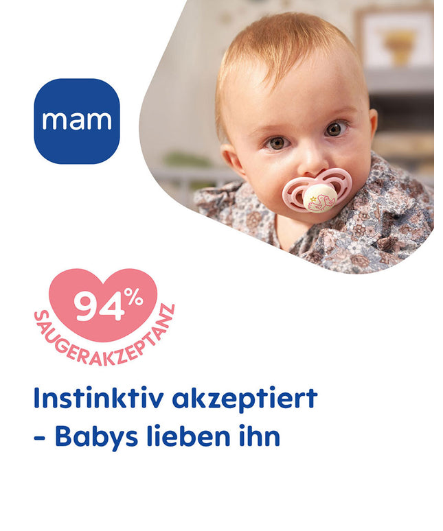 MAM Perfect Silikon 0-6 blue