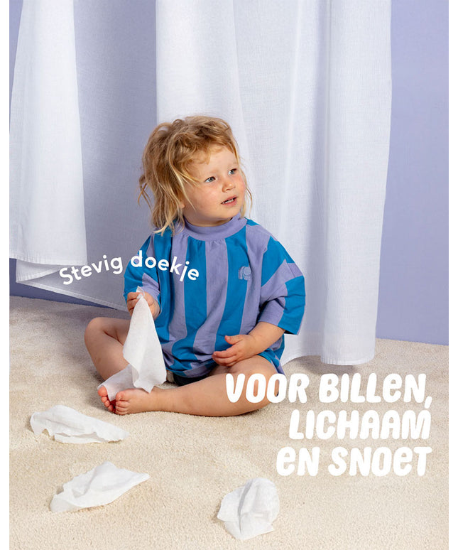 Naïf Plastikfreie Tücher für Baby & Kids 16 packs