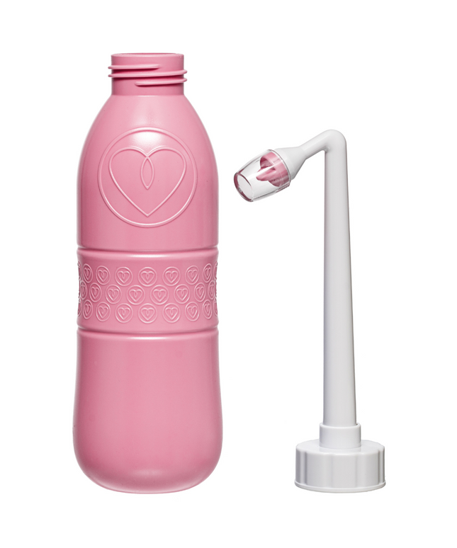 Maxi-Peri-Bottle 650ml - Gentle intimate cleansing after childbirth -Pink