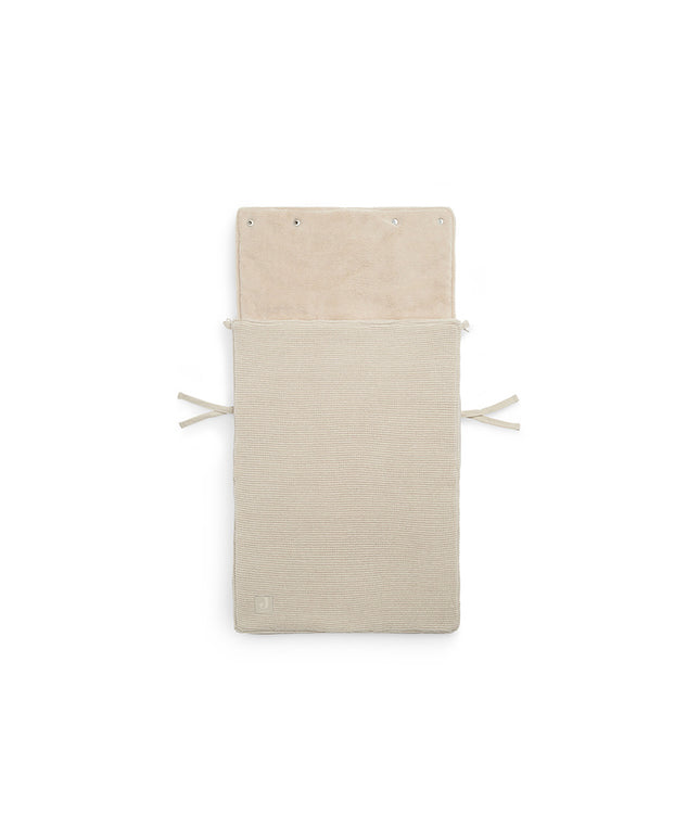 Fußsack gruppe 0+ 3/5 Punkte Basic Knit - Nougat