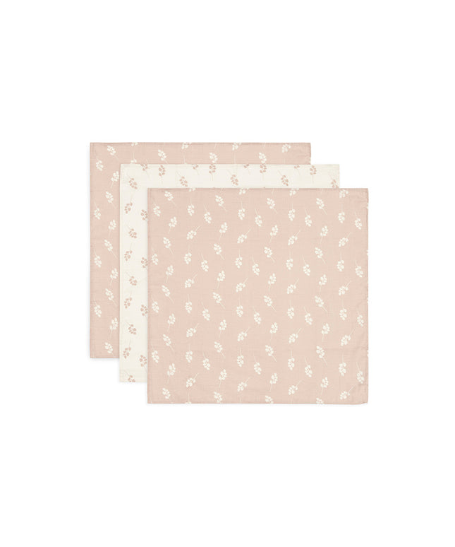 Spucktuch Hydrophil 70x70cm Twig - Wild Rose - 3 Stück