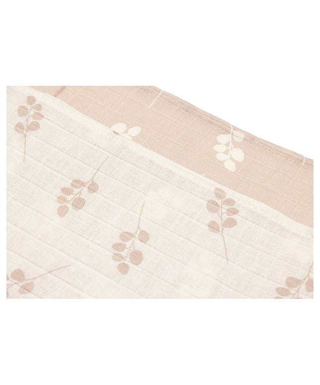 Spucktuch Hydrophil 70x70cm Twig - Wild Rose - 3 Stück