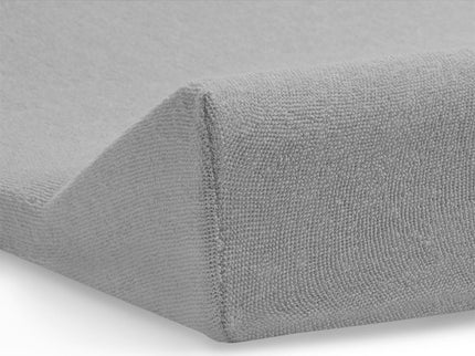 Wickelauflagenbezug Frottee 50x70cm - Soft Grey
