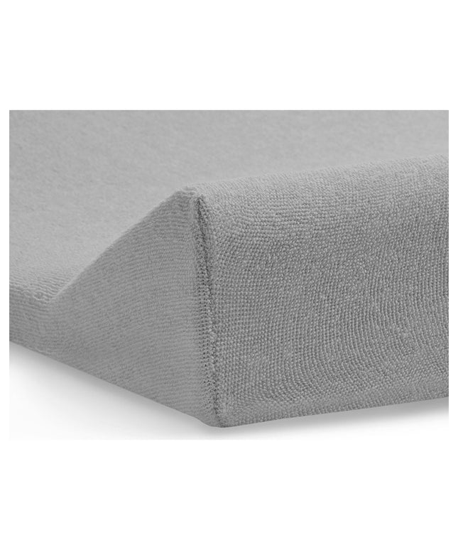Changing Mat Cover Terry Cloth 50x70cm - Soft Grey
