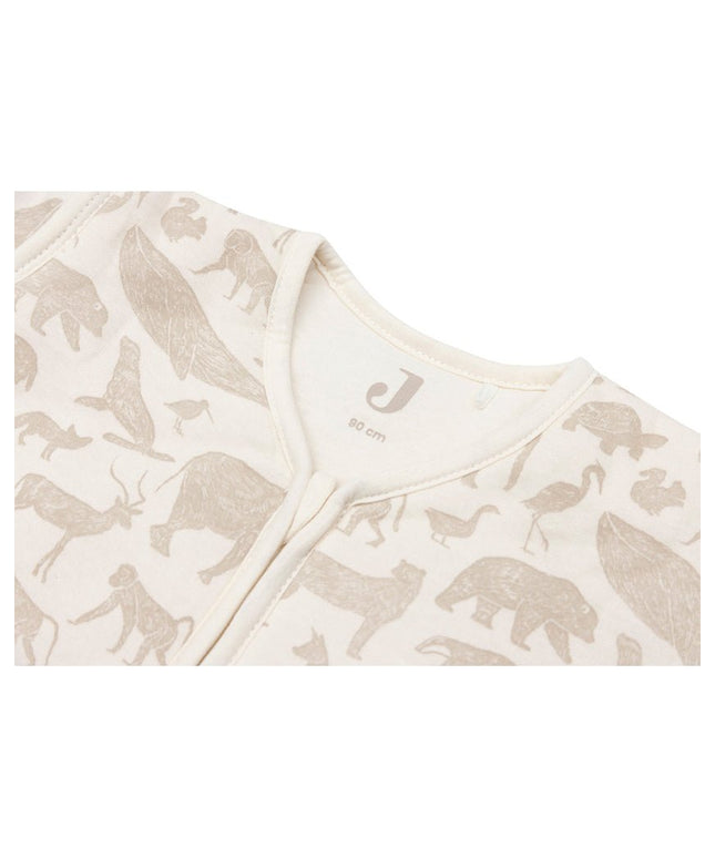 Baby Schlafsack mit Abnehmbaren Ärmeln 90cm Animals - Nougat - My Comfy Nest