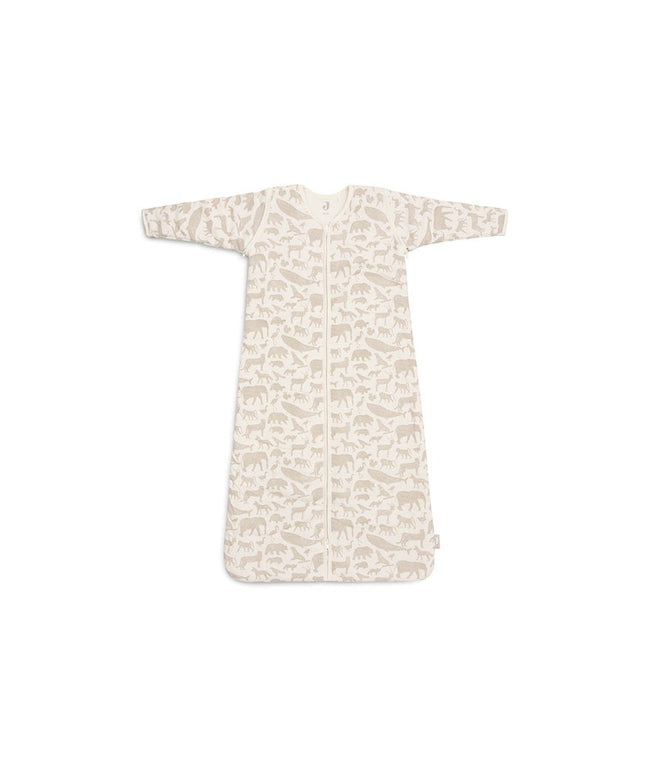 Baby Schlafsack mit Abnehmbaren Ärmeln 90cm Animals - Nougat - My Comfy Nest