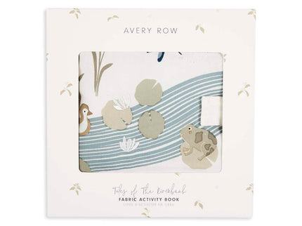 Baby-Stoffbuch - Tales of the Riverbank-100 % GOTS-Bio-Baumwollseiten - My Comfy Nest