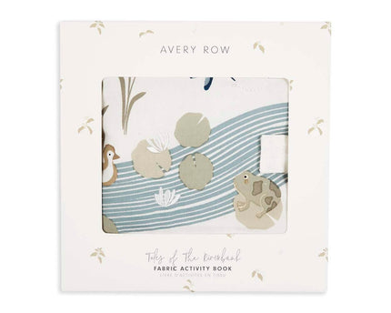 Baby-Stoffbuch - Tales of the Riverbank-100 % GOTS-Bio-Baumwollseiten - My Comfy Nest