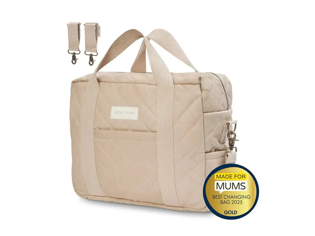 Baby Wickeltasche - 100% GOTS-Baumwolle-Wasserresistent - My Comfy Nest