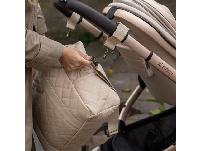 Baby Wickeltasche - 100% GOTS-Baumwolle-Wasserresistent - My Comfy Nest