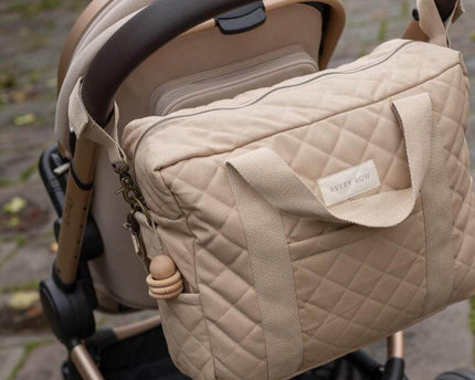 Baby Wickeltasche - 100% GOTS-Baumwolle-Wasserresistent - My Comfy Nest