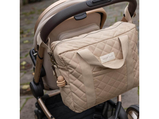 Baby Wickeltasche - 100% GOTS-Baumwolle-Wasserresistent - My Comfy Nest