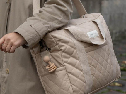 Baby Wickeltasche - 100% GOTS-Baumwolle-Wasserresistent - My Comfy Nest