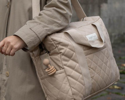 Baby Wickeltasche - 100% GOTS-Baumwolle-Wasserresistent - My Comfy Nest