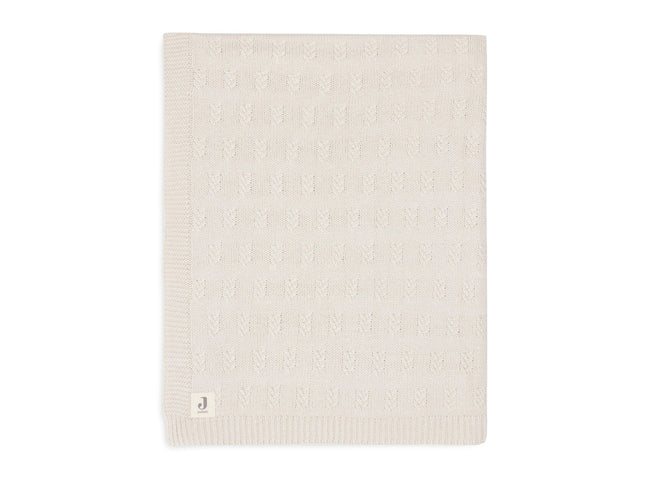 Decke Wiege 75x100cm Grain Knit - Oatmeal - My Comfy Nest