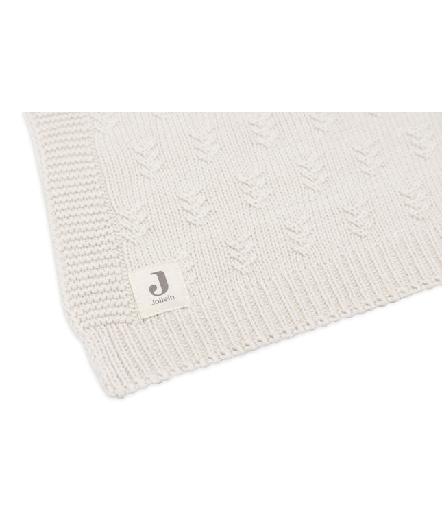 Decke Wiege 75x100cm Grain Knit - Oatmeal - My Comfy Nest