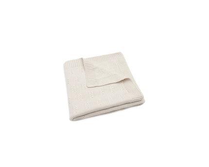 Decke Wiege 75x100cm Grain Knit - Oatmeal - My Comfy Nest