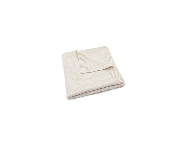Decke Wiege 75x100cm Grain Knit - Oatmeal - My Comfy Nest