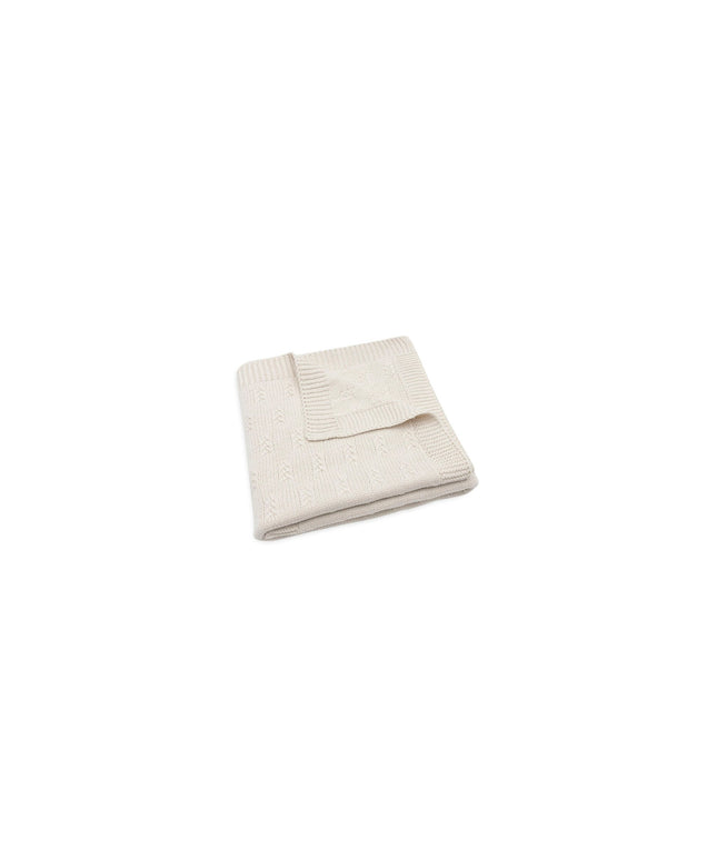 Decke Wiege 75x100cm Grain Knit - Oatmeal - My Comfy Nest