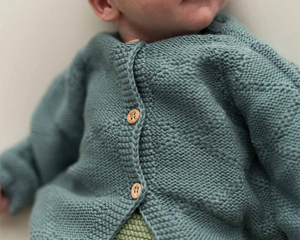 Diamant-Jacke Jeans 0-3 Monate - My Comfy Nest