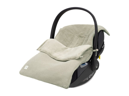 Fußsack gruppe 0+ 3/5 Punkte Basic Knit - Olive Green - My Comfy Nest