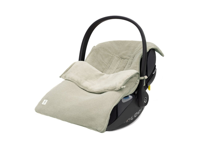 Fußsack gruppe 0+ 3/5 Punkte Basic Knit - Olive Green - My Comfy Nest
