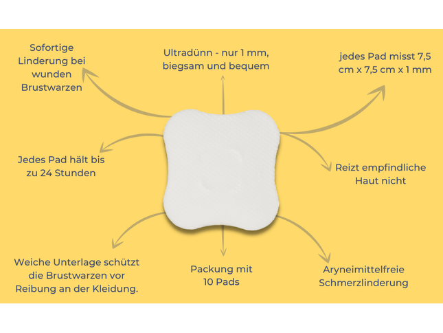 Hydrogel-Brustpads-10er-Pack - My Comfy Nest