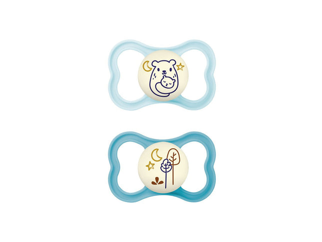 MAM Air Night Silikon 16+ blue - My Comfy Nest