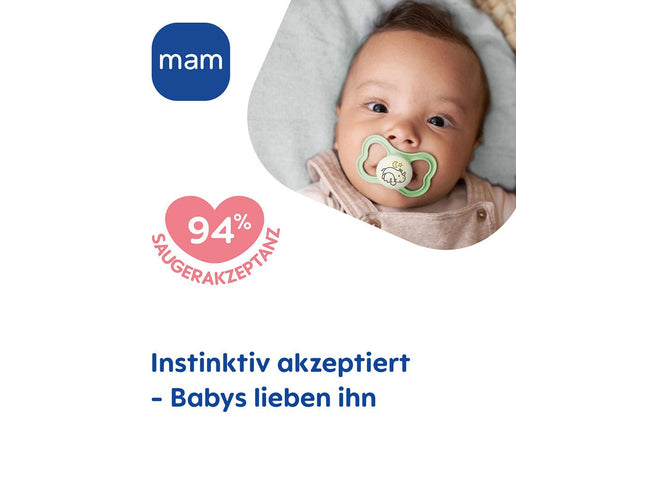 MAM Air Night Silikon 16+ blue - My Comfy Nest