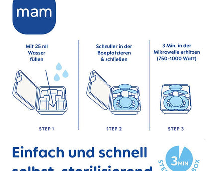 MAM Air Night Silikon 16+ blue - My Comfy Nest