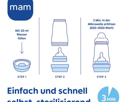 MAM Easy Start Anti-Colic matt 260 uni - My Comfy Nest