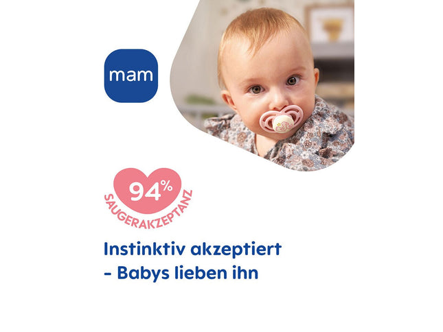 MAM Perfect Silikon 0-6 blue - My Comfy Nest